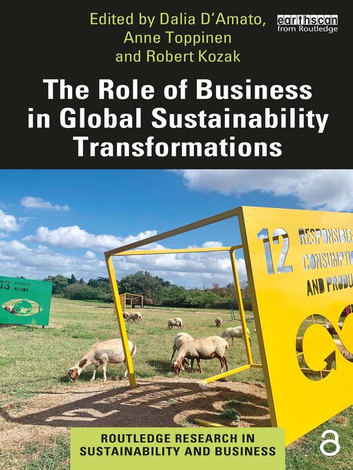 Title details for The Role of Business in Global Sustainability Transformations by Dalia D'Amato - Available